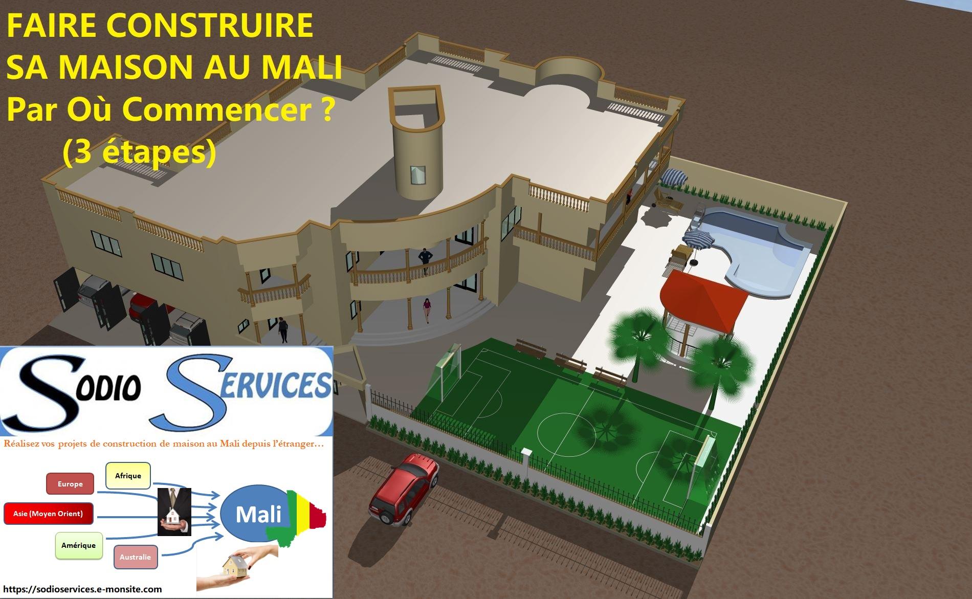 Faire construire sa maison au mali sodio services diaspora